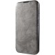 Шкіряний чохол-книжка Belora для Samsung Galaxy S24 FE Gray