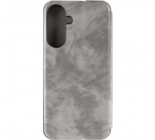 Шкіряний чохол-книжка Belora для Samsung Galaxy S24 FE Gray