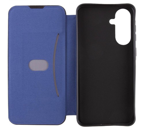 Шкіряний чохол-книжка Belora для Samsung Galaxy S24 FE Midnight Blue