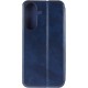 Шкіряний чохол-книжка Belora для Samsung Galaxy S24 FE Midnight Blue