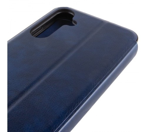 Шкіряний чохол-книжка Belora для Samsung Galaxy S24 FE Midnight Blue