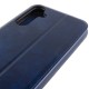 Шкіряний чохол-книжка Belora для Samsung Galaxy S24 FE Midnight Blue
