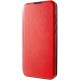Шкіряний чохол-книжка Belora для Samsung Galaxy S24 FE Red