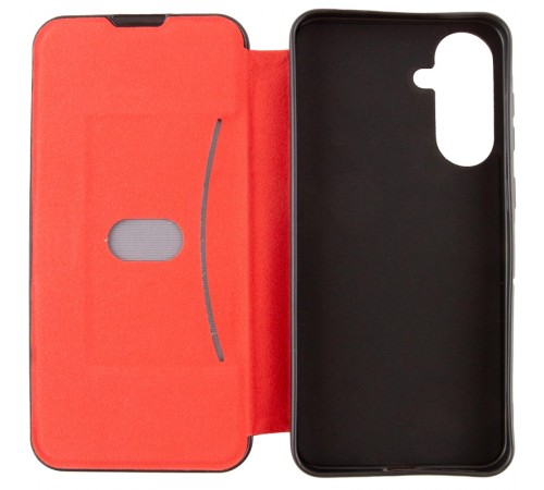 Шкіряний чохол-книжка Belora для Samsung Galaxy S24 FE Red