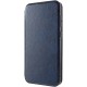 Шкіряний чохол-книжка Belora для Samsung Galaxy S25 FE Midnight Blue