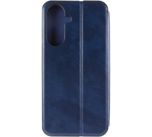 Шкіряний чохол-книжка Belora для Samsung Galaxy S25 FE Midnight Blue