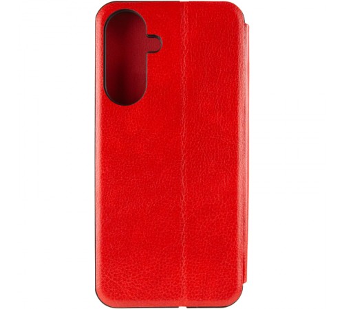 Шкіряний чохол-книжка Belora для Samsung Galaxy S25 FE Red