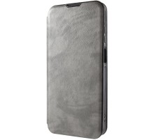 Шкіряний чохол-книжка Belora для Xiaomi Poco X8 Pro Max Gray