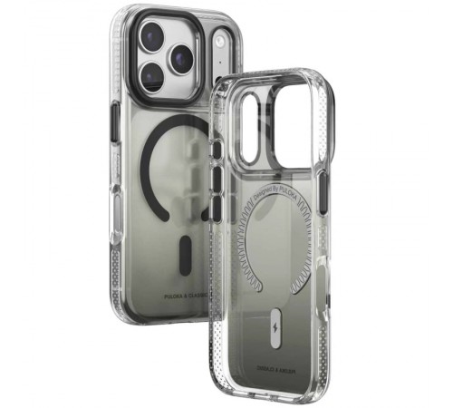 Чохол TPU+PC Puloka Resplendent with Magnetic Fit для Apple iPhone 17 Pro Max (6.9") Black