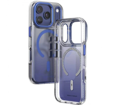 Чохол TPU+PC Puloka Resplendent with Magnetic Fit для Apple iPhone 17 Pro Max (6.9") Blue