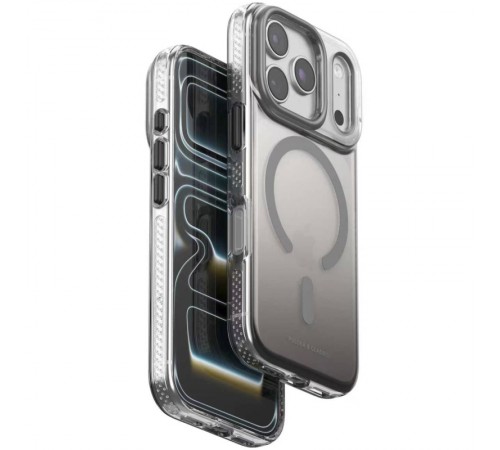 Чохол TPU+PC Puloka Resplendent with Magnetic Fit для Apple iPhone 17 Pro Max (6.9") Dark Grey