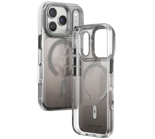 Чохол TPU+PC Puloka Resplendent with Magnetic Fit для Apple iPhone 17 Pro Max (6.9") Dark Grey