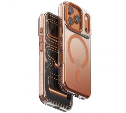 Чохол TPU+PC Puloka Resplendent with Magnetic Fit для Apple iPhone 17 Pro Max (6.9") Orange