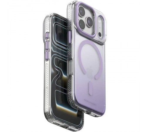 Чохол TPU+PC Puloka Resplendent with Magnetic Fit для Apple iPhone 17 Pro Max (6.9") Purple