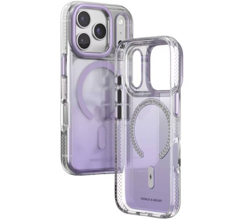 Чохол TPU+PC Puloka Resplendent with Magnetic Fit для Apple iPhone 17 Pro Max (6.9") Purple