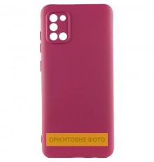 Чохол TPU GETMAN Liquid Silk Full Camera для Infinix Smart 10 Бордовий / Marsala