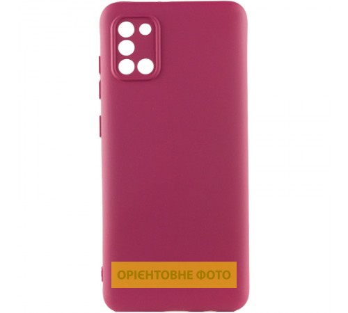 Чохол TPU GETMAN Liquid Silk Full Camera для Infinix Smart 10 Бордовий / Marsala