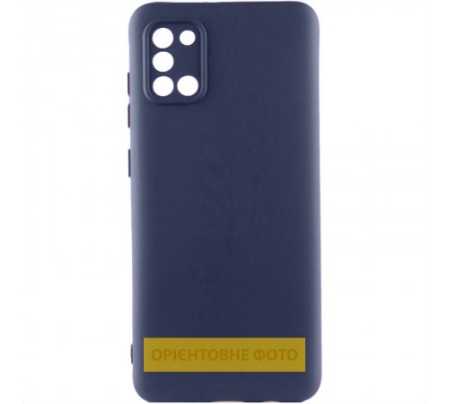 Чохол TPU GETMAN Liquid Silk Full Camera для Infinix Smart 10 Синій / Midnight Blue