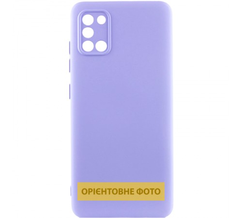 Чохол TPU GETMAN Liquid Silk Full Camera для Infinix Smart 10 Бузковий / Light purple