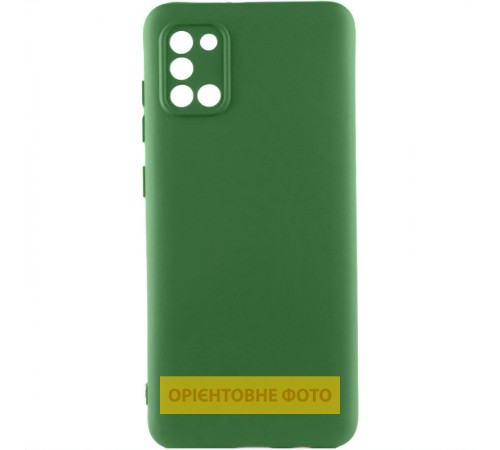 Чохол TPU GETMAN Liquid Silk Full Camera для Infinix Smart 10 Зелений / Dark green