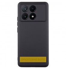 Чохол TPU GETMAN Liquid Silk Full Camera для Xiaomi Poco X8 Pro Max Чорний / Black