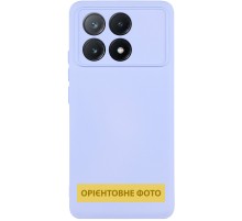 Чохол TPU GETMAN Liquid Silk Full Camera для Xiaomi Poco X8 Pro Max Бузковий / Light purple