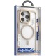 TPU+PC чохол Blueo Frosted Heat Dissipation Stand with MagSafe для Apple iPhone 16 Pro (6.3") Золотий / Gold
