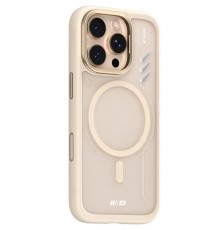 TPU+PC чохол Blueo Frosted Heat Dissipation Stand with MagSafe для Apple iPhone 16 Pro Max (6.9") Золотий / Gold