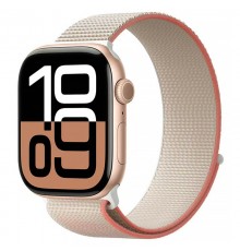 Ремінець BlueO Woven Nylon Sport для Apple Watch 42(ser.1-3)/44/45/46/49mm Pink Sand
