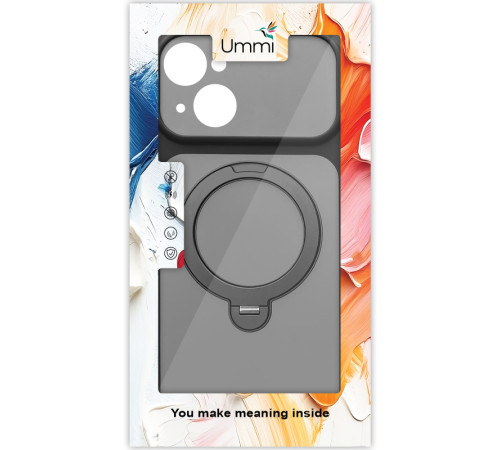 Чохол Ummi Full Camera with MagSafe HQ Ring для Apple iPhone 14 (6.1") Black