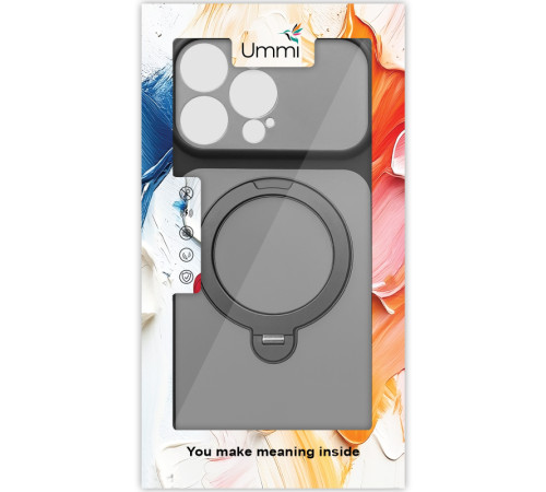 Чохол Ummi Full Camera with MagSafe HQ Ring для Apple iPhone 14 Pro Max (6.7") Black