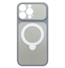 Чохол Ummi Full Camera with MagSafe HQ Ring для Apple iPhone 15 Pro Max (6.7") Grey
