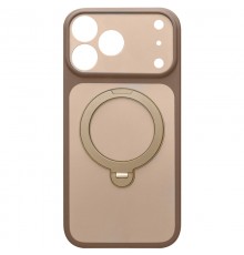 Чохол Ummi Full Camera with MagSafe HQ Ring для Apple iPhone 17 Pro Max (6.9") Brown Gold