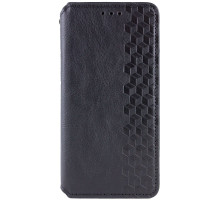 Шкіряний чохол-книжка GETMAN Cubic (PU) для Samsung Galaxy A27 Чорний