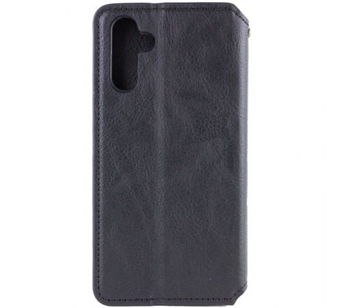 Шкіряний чохол-книжка GETMAN Cubic (PU) для Samsung Galaxy A27 Чорний