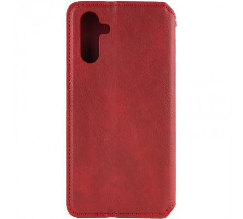 Шкіряний чохол-книжка GETMAN Cubic (PU) для Samsung Galaxy A27 Червоний