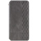 Шкіряний чохол-книжка GETMAN Cubic (PU) для Samsung Galaxy A27 Сірий