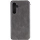 Шкіряний чохол-книжка GETMAN Cubic (PU) для Samsung Galaxy A27 Сірий