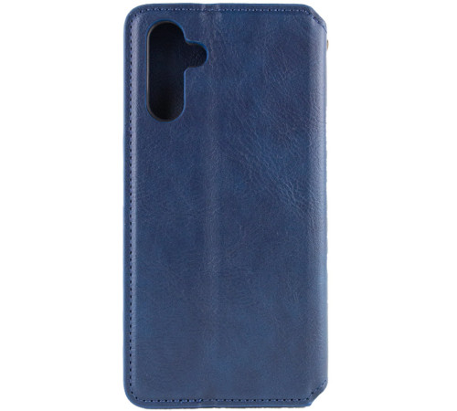 Шкіряний чохол-книжка GETMAN Cubic (PU) для Samsung Galaxy A27 Синій