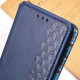Шкіряний чохол-книжка GETMAN Cubic (PU) для Samsung Galaxy A27 Синій
