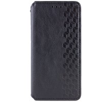 Шкіряний чохол-книжка GETMAN Cubic (PU) для Motorola Edge 70 Fusion / 70 Fusion+ Чорний