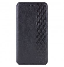 Шкіряний чохол-книжка GETMAN Cubic (PU) для Motorola Edge 70 Fusion / 70 Fusion+ Чорний