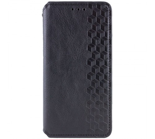 Шкіряний чохол-книжка GETMAN Cubic (PU) для Motorola Edge 70 Fusion / 70 Fusion+ Чорний
