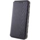 Шкіряний чохол-книжка GETMAN Cubic (PU) для Motorola Edge 70 Fusion / 70 Fusion+ Чорний