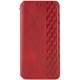 Шкіряний чохол-книжка GETMAN Cubic (PU) для Motorola Edge 70 Fusion / 70 Fusion+ Червоний