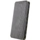 Шкіряний чохол-книжка GETMAN Cubic (PU) для Motorola Edge 70 Fusion / 70 Fusion+ Сірий