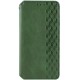 Шкіряний чохол-книжка GETMAN Cubic (PU) для Motorola Edge 70 Fusion / 70 Fusion+ Зелений