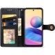 Шкіряний чохол-книжка GETMAN Gallant (PU) для Motorola Edge 70 Fusion / 70 Fusion+ Чорний
