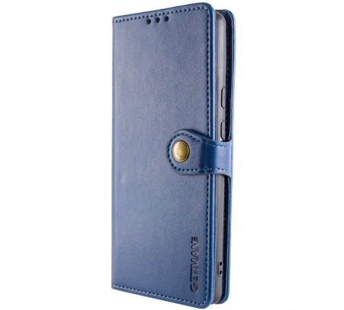 Шкіряний чохол-книжка GETMAN Gallant (PU) для Motorola Edge 70 Fusion / 70 Fusion+ Синій