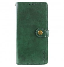 Шкіряний чохол-книжка GETMAN Gallant (PU) для Motorola Edge 70 Fusion / 70 Fusion+ Зелений